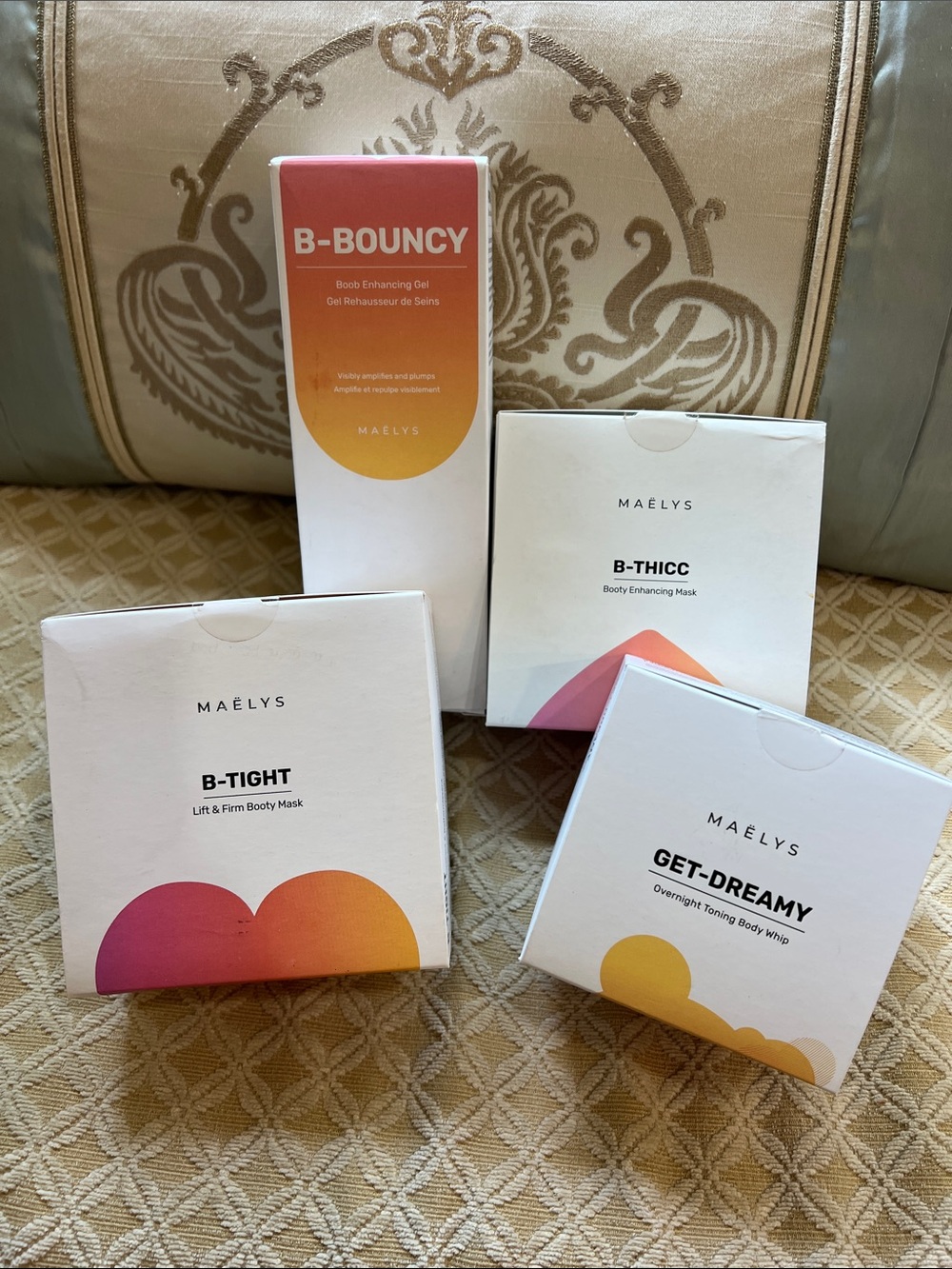 MAELYS B-BOUNCY & Body Enhancing Kit in Pink/Orange/Yellow